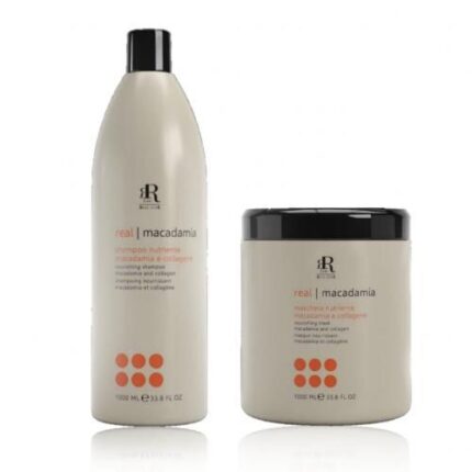 Macadamia Star kit Shampooing & Masque nourrissant Macadamia et Collagène 1000 ML
