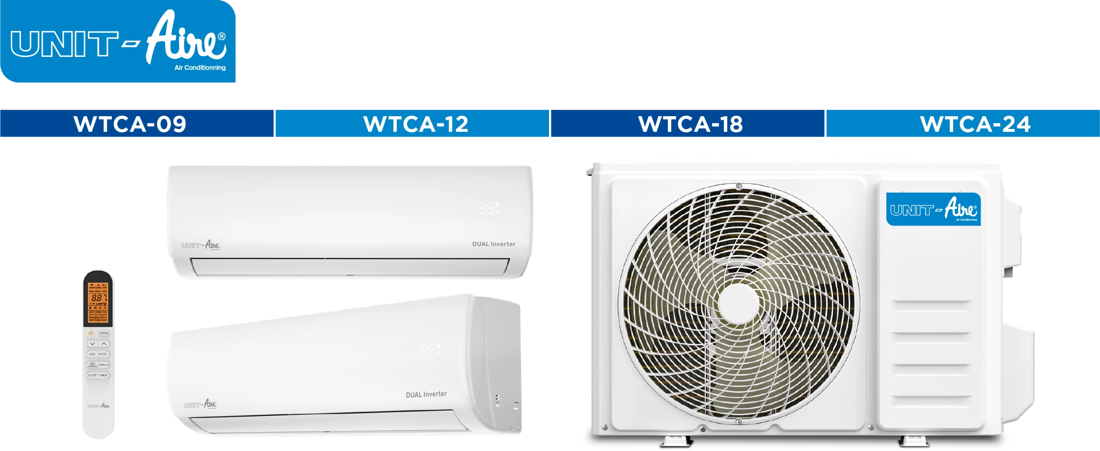 Climatiseur UNIT-Aire WTCA blanc